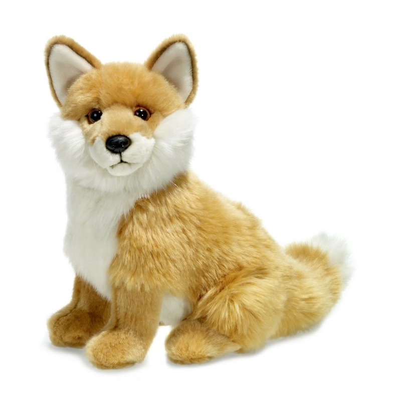 Peluche Renard roux - 23cm