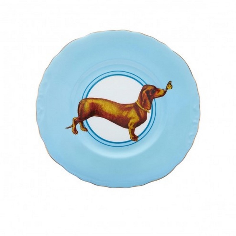 Carnival - Assiette plate 22cm - Teckel