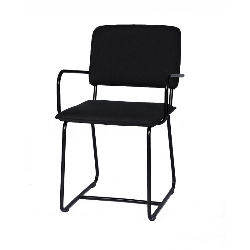 Chaise Fauteuil Porter diner Grise - 53x60x82cm