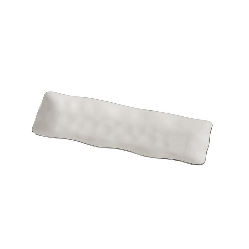 Plat de service rectangulaire - 48,3x15,9x2,5cm - THIN & SIMPLE