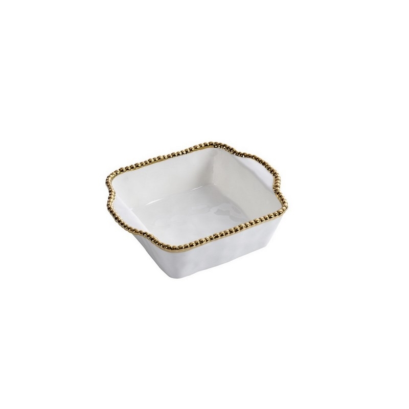 Plat carré pour le four - 20,3x20,3x7,6cm - GOLDEN SALERNO