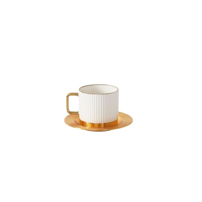 Tasse et sous-tasse - 14x7,6x7cm - TANGO