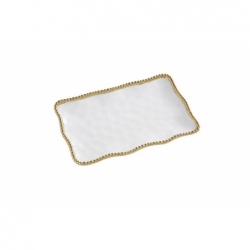 Plat S - 27,9x19,1x2,5cm - GOLDEN SALERNO