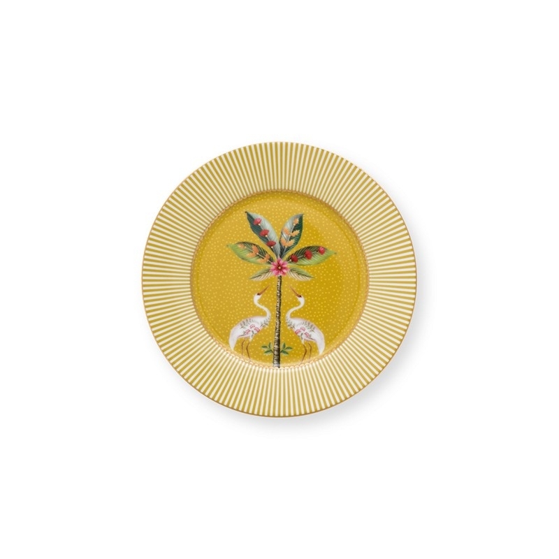 Assiette à pain - Jaune - 17cm