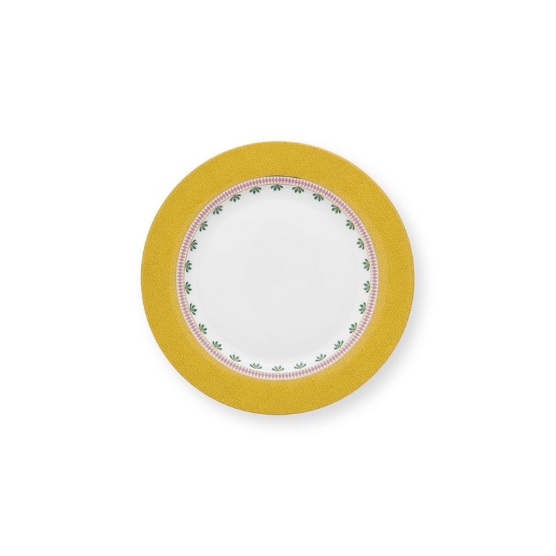 Assiette plate - Jaune - 26,5cm