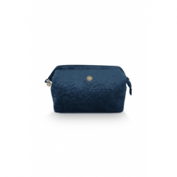 Trousse de toilette - Quiltey - Bleu - 26x18x12cm