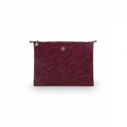 Pochette - Quiltey - Rouge - 30x22x1cm