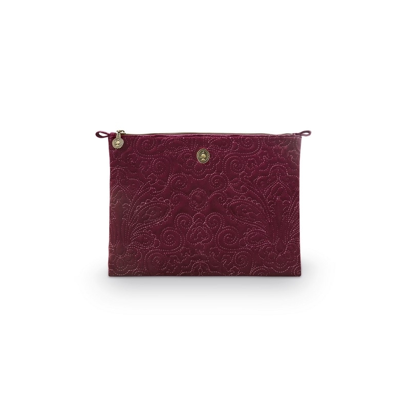 Pochette - Quiltey - Rouge - 30x22x1cm