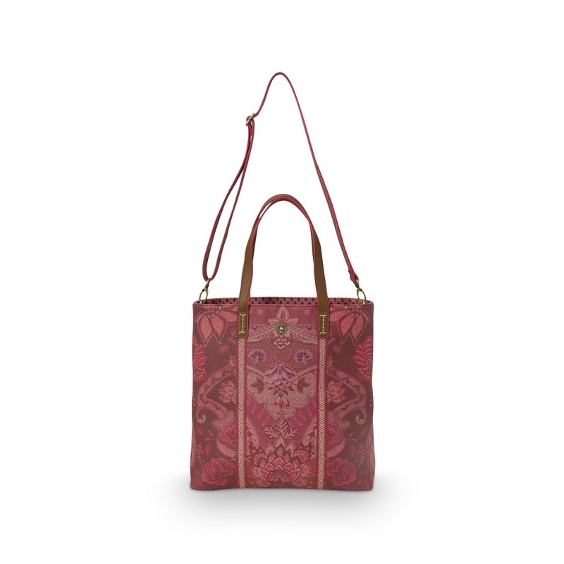 Sac Shopper - Kyoto Festival - Rose - 33x36x10cm