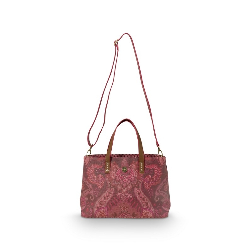 Sac Shopper - Kyoto Festival - Rose - 33/39x22x10cm