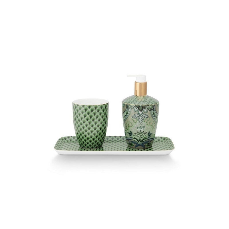 Set d'accessoires de salle de bain - Vert