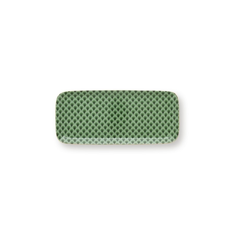 Plateau salle de bain - Vert - 27x12x1.5cm