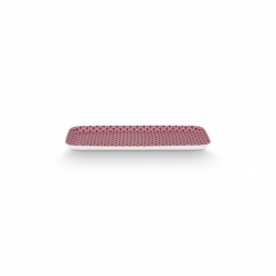 Plateau salle de bain - Rose - 27x12x1.5cm