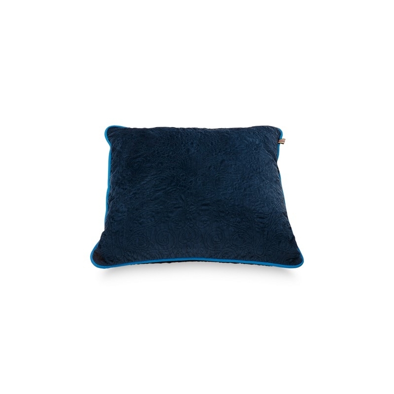 Coussin Quilted - Bleu foncé - 50x50cm