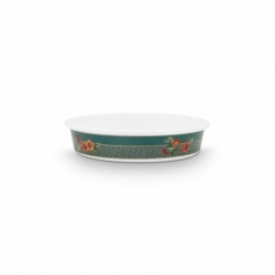 Plat de cuisson rond Winter Wonderland - Vert -...