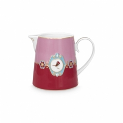 Love Birds Pot à eau Médaillon Rouge/Rose - 0,9L