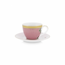 Paire tasse café La Majorelle Rose - 120ml