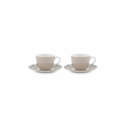 Coffret - 2 Paire tasse café Blushing Birds...