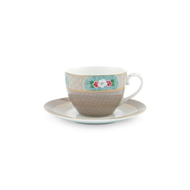 Paire tasse thé Blushing Birds Kaki - 280ml