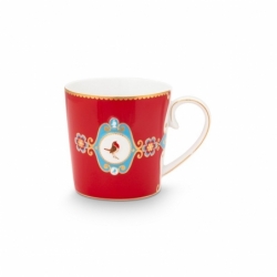 Love Birds Grand mug Médaillon - Rouge - 250ml