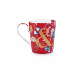 Mug Alphabet "&" 350ml - Rouge