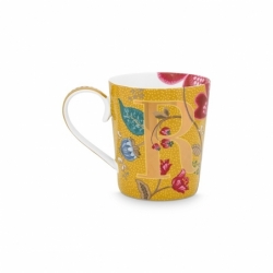 Mug Alphabet  "R" 350ml - Jaune