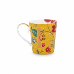 Mug Alphabet "L" 350ml - Jaune