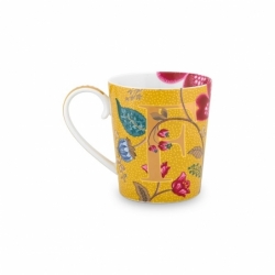 Mug Alphabet "F" 350ml - Jaune