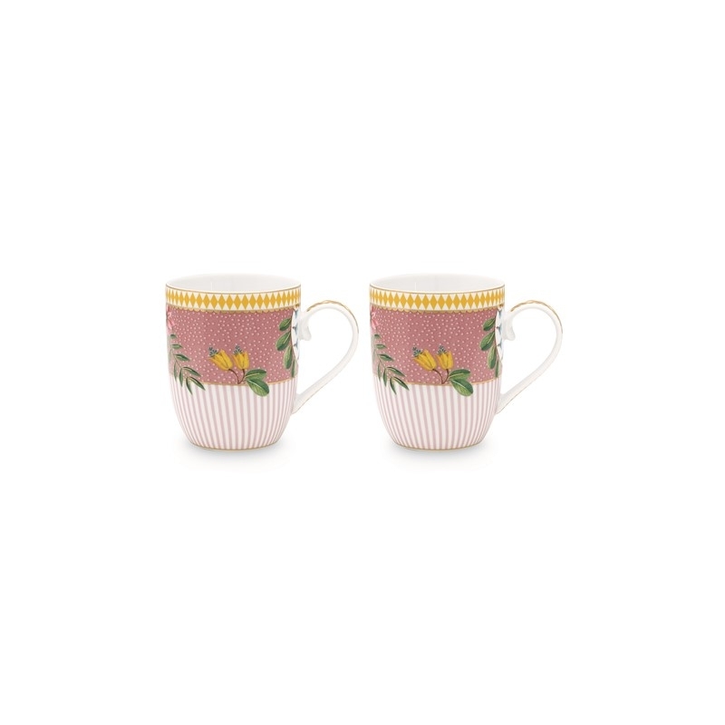 Coffret - 2 Petit mug La Majorelle rose - 145ml