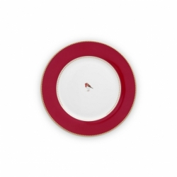 Love Birds Assiette plate Rouge - 26,5cm