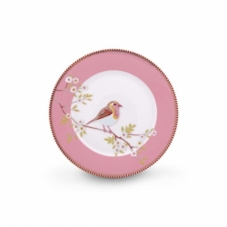 Assiette dessert Early Bird Rose - 21cm