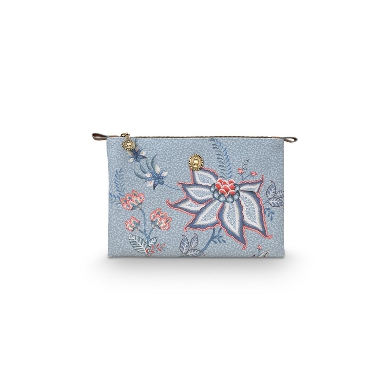 Pochette - Kyoto Festival - Bleu clair - 24x15,5x1cm