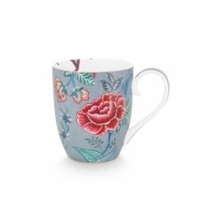 Maxi mug XL Flower Festival Bleu clair 450ml