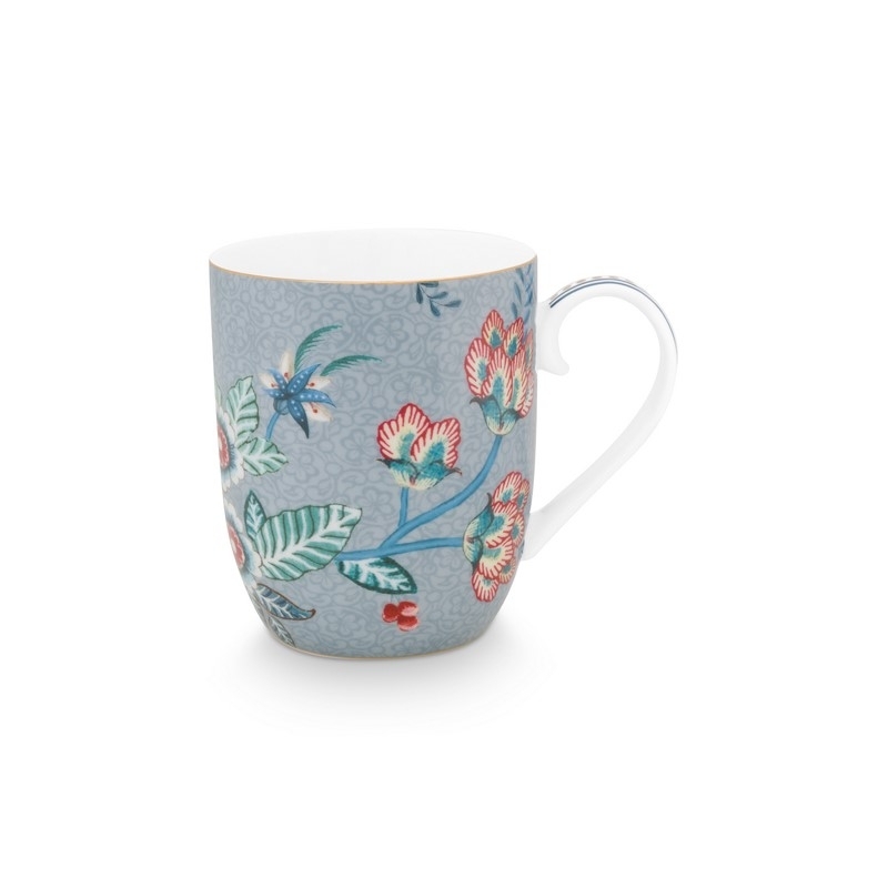 Petit mug Flower Festival Bleu clair 145ml