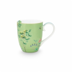 Maxi mug XL Jolie héron vert 450ml