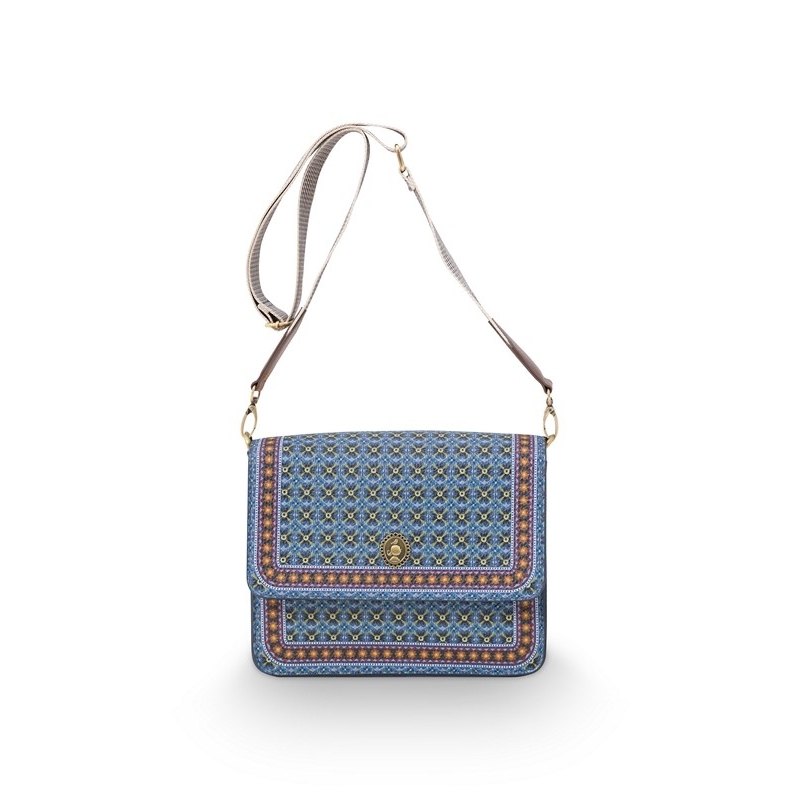 Sac Bandoulière - Clover - Bleu - 19x6x16cm