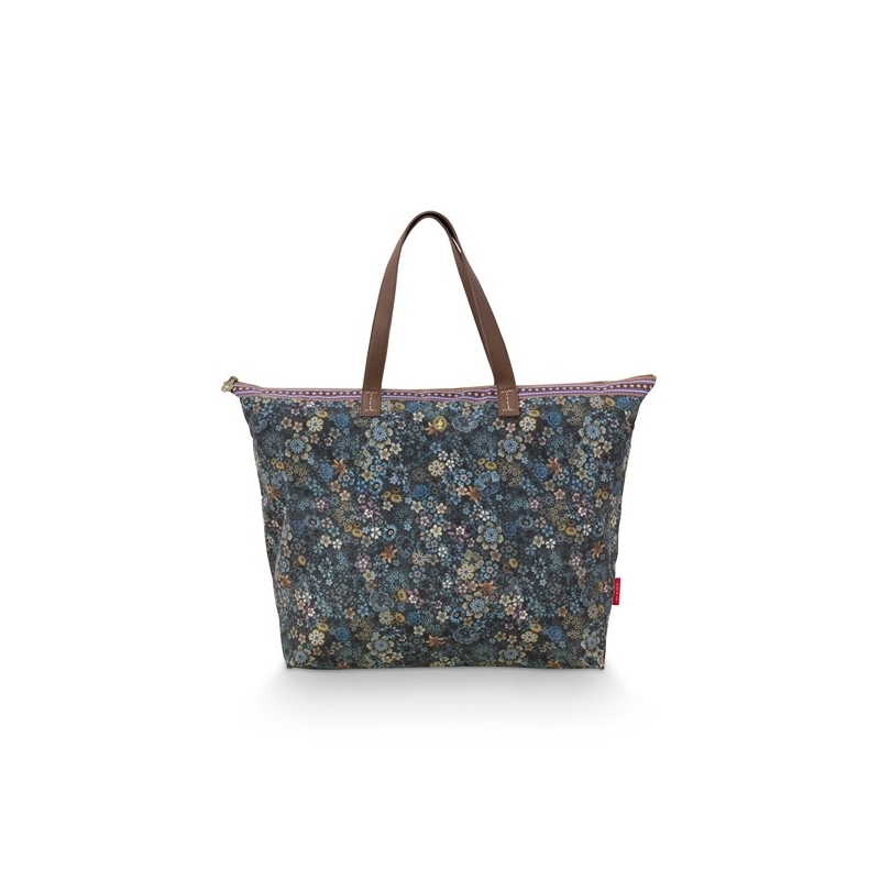 Tote Bag - Tutti i Fiori - Bleu - 66x20x44cm