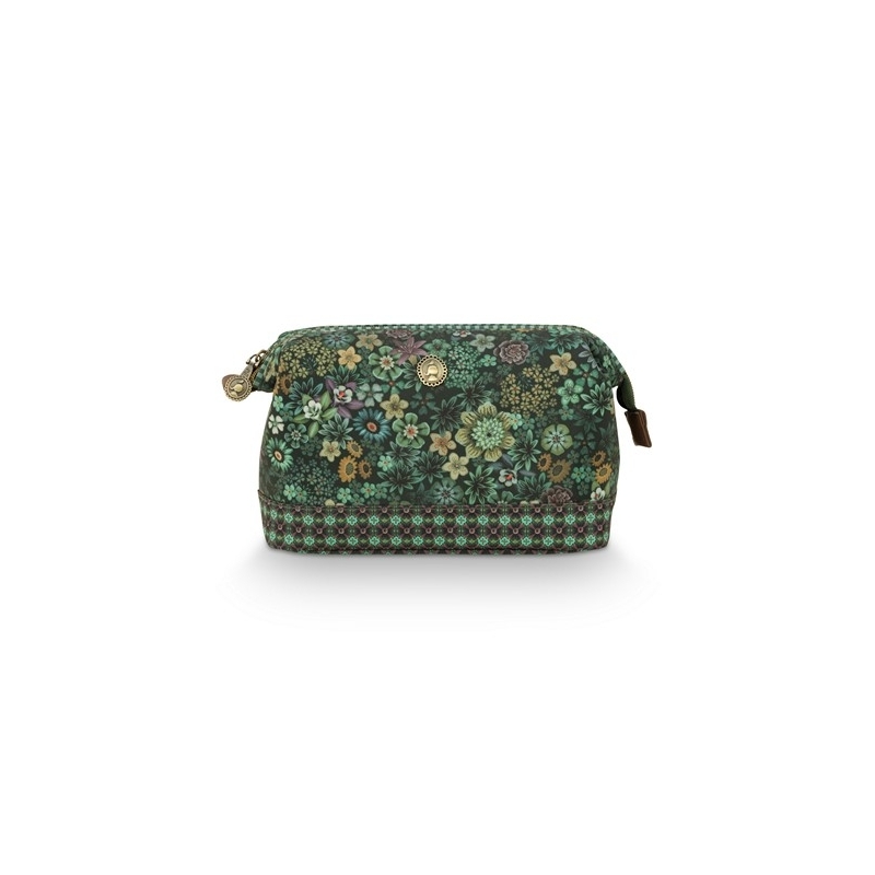 Trousse de toilette - Tutti i Fiori - Vert - 22,5x9,5x15cm