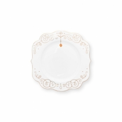 Assiette plate - Royal Winter White - Blanc /...