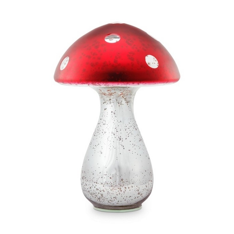 Champignon en verre - 24cm