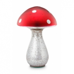 Champignon en verre - 40cm