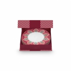 Coffret Cadeau 4 assiettes - Oriental Flower...