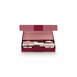 Coffret Cadeau 6 pcs - 2 plateaux, 2 assiettes...