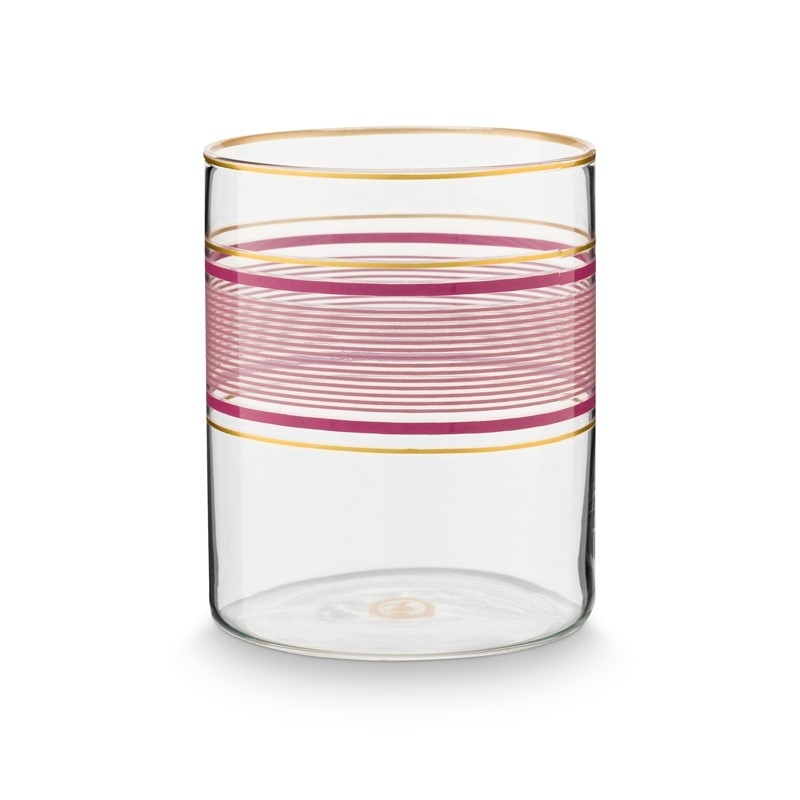 Verre à eau - Pip Chique - Rose - 250ml