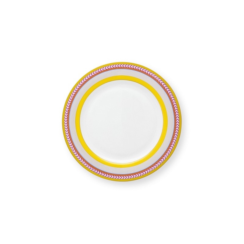 Assiette dessert Pip Chique Jaune - 23cm