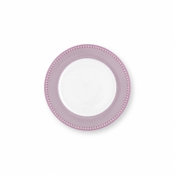 Assiette plate Lily & Lotus Lilas - 26,5cm