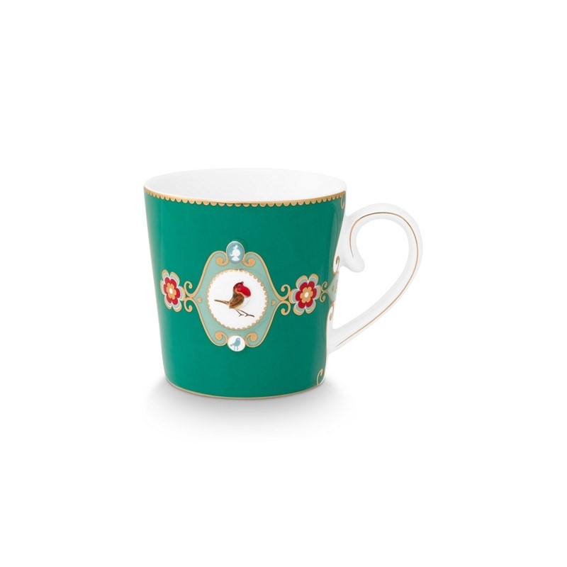 Grand mug Love Birds Emeraude - 250ml