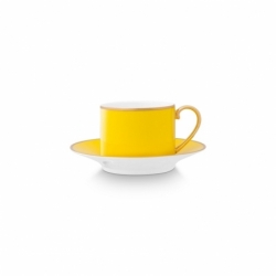 Paire tasse à thé Pip Chique Or-Jaune - 220ml