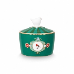 Sucrier Love Birds Medallion Emeraude/Vert - 300ml