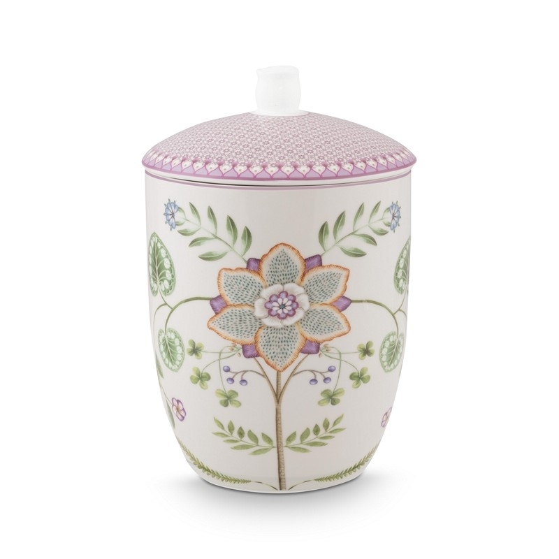 Bonbonnière Lily & Lotus Blanc Cassé - 1,5L